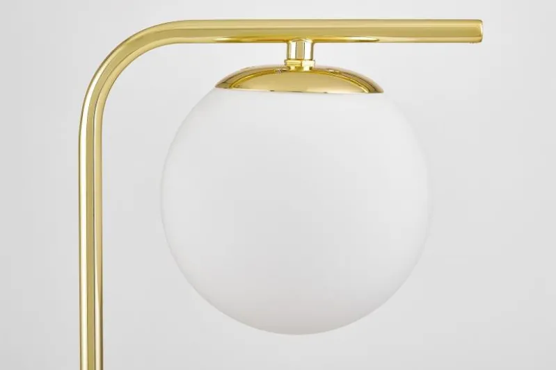 LAMPADA DA TAVOLO MODERNA CLASSICA ORO TESO W1