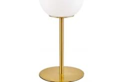 LAMPADA DA TAVOLO MODERNA IN OTTONE FREDICA SLIM