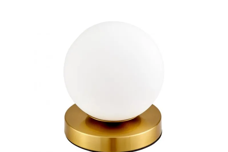 LAMPADA DA TAVOLO MODERNA IN OTTONE FREDICA W1