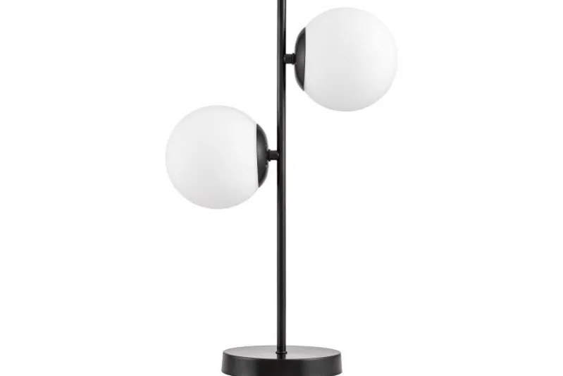 LAMPADA DA TAVOLO MODERNA NERA TESO W2