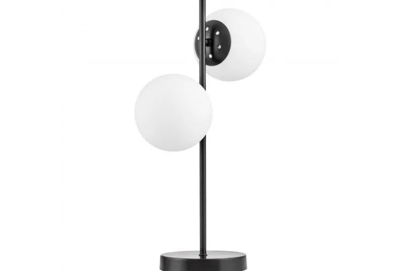 LAMPADA DA TAVOLO MODERNA NERA TESO W2