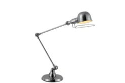 Lampada da tavolo o scrivania con braccio regolabile GLORIA W2 Cromato