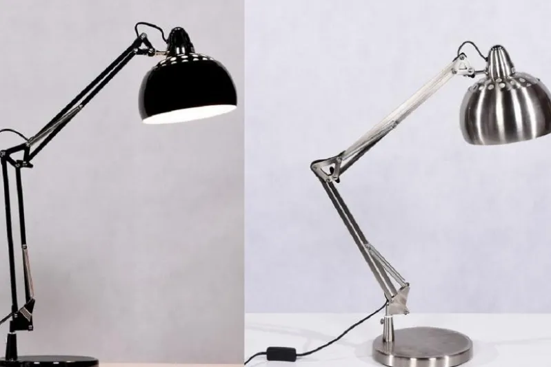 Lampada da tavolo Rigorria Argento
