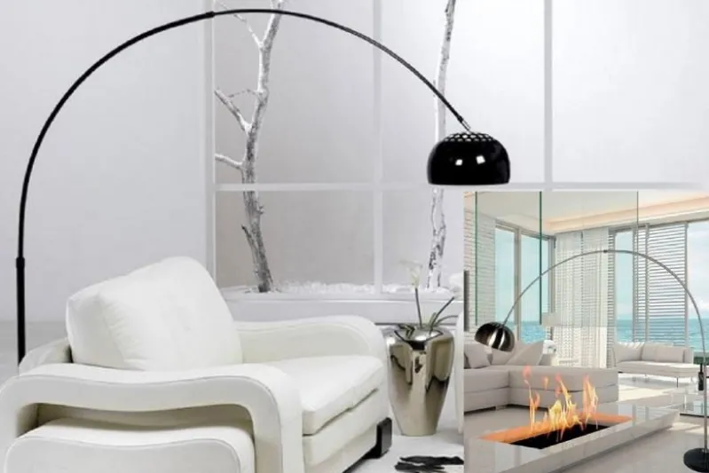 Lampada da terra Azurro B1