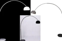 Lampada da terra Azurro Bianco C1