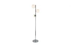 Lampada da terra con sfere vetro opaco FREDICA W3