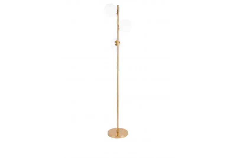 Lampada da terra di design moderno FREDICA W3 Oro caldo
