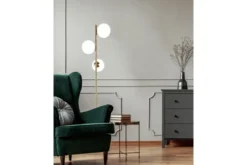 Lampada da terra di design moderno FREDICA W3 Ottone