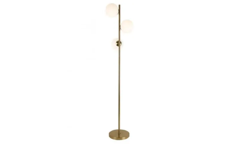 Lampada da terra di design moderno FREDICA W3 Ottone