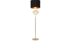 Lampada da terra glamour BENARDI Nero-Oro
