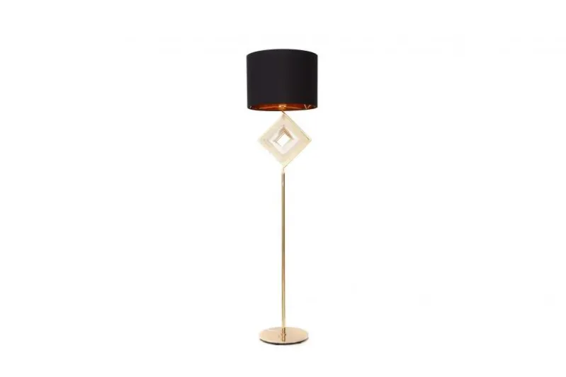 Lampada da terra glamour BENARDI Nero-Oro