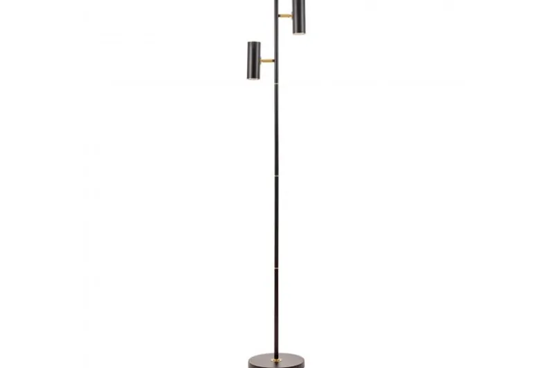 LAMPADA DA TERRA MIRA NERA E OTTONE