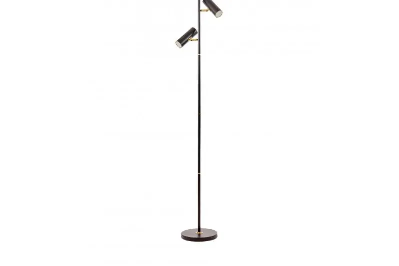 LAMPADA DA TERRA MIRA NERA E OTTONE