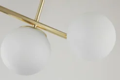 LAMPADA MODERNA DA SOFFITTO CLASSICA ORO LEDO W3