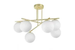 LAMPADA MODERNA DA SOFFITTO CLASSIC ORO LEDO W6