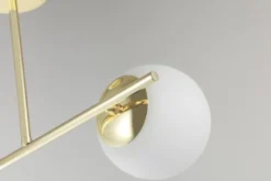 LAMPADA MODERNA DA SOFFITTO CLASSIC ORO LEDO W2