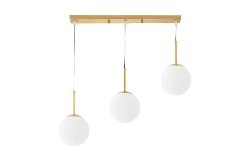 LAMPADA MODERNA TRIPLA ORO FREDICA W3 PRO
