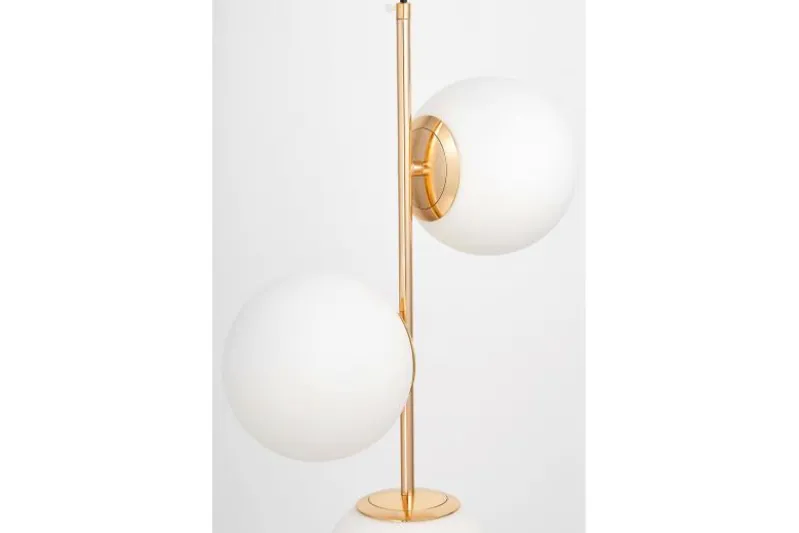 Lampadario a sfera 3 luci oro caldo STELVIO W3