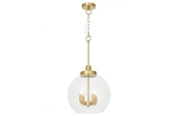 Lampadario a sfera ottone moderno BELLARIA