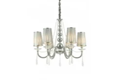 Lampadario a sospensione classico FABIONE W6 Cromato