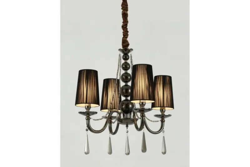 Lampadario a sospensione classico FABIONE W4 Nero