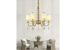 Lampadario a sospensione classico FABIONE W6 Oro