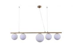 Lampadario a sospensione di design moderno BARISTICA W5 Ottone