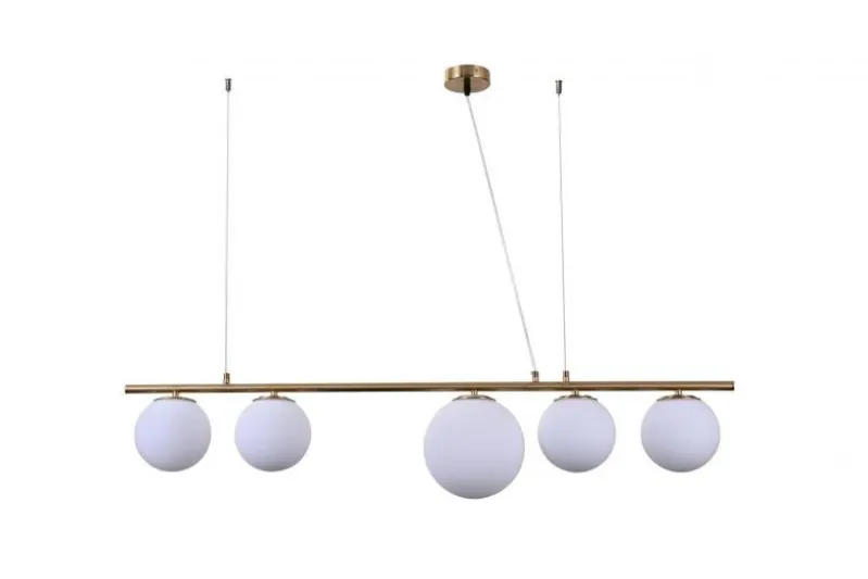 Lampadario a sospensione di design moderno BARISTICA W5 Ottone