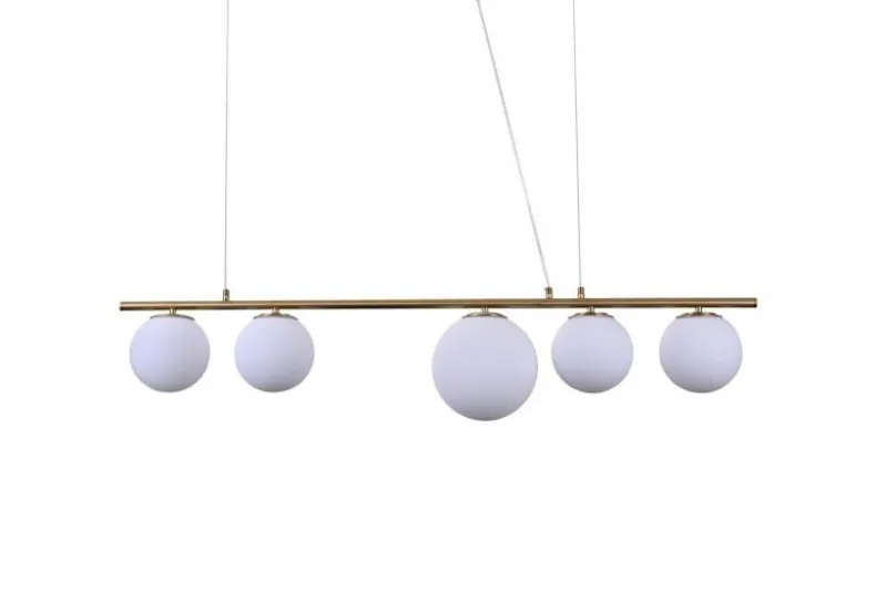 Lampadario a sospensione di design moderno BARISTICA W5 Ottone