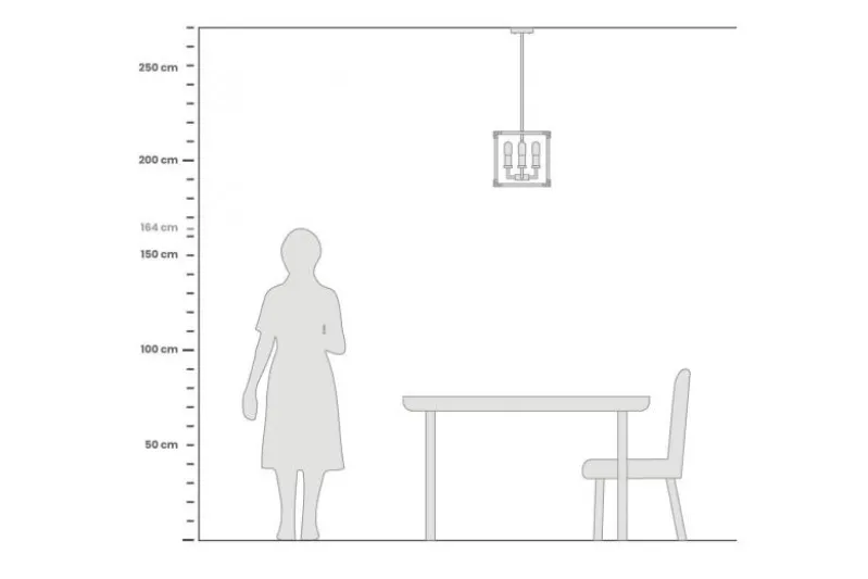 Lampadario a sospensione di metallo in colore nero con ottone WALDORF W4