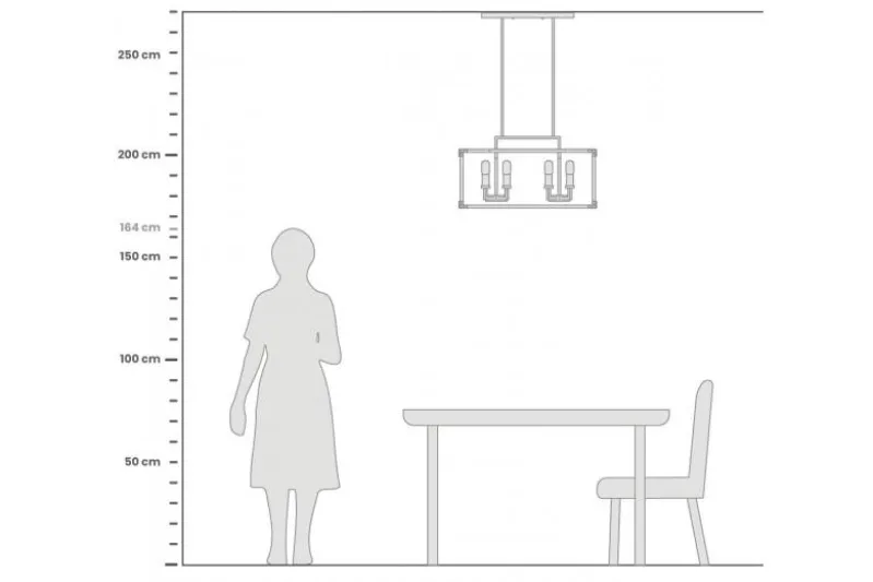 Lampadario a sospensione di metallo in colore nero con ottone WALDORF W8