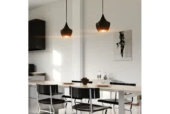Lampadario a sospensione in stile industriale vintage colore nero