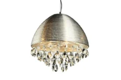 Lampadario a sospensione Leonella Argento