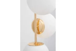 Lampadario a sospensione 4 sfere oro caldo STELVIO W4