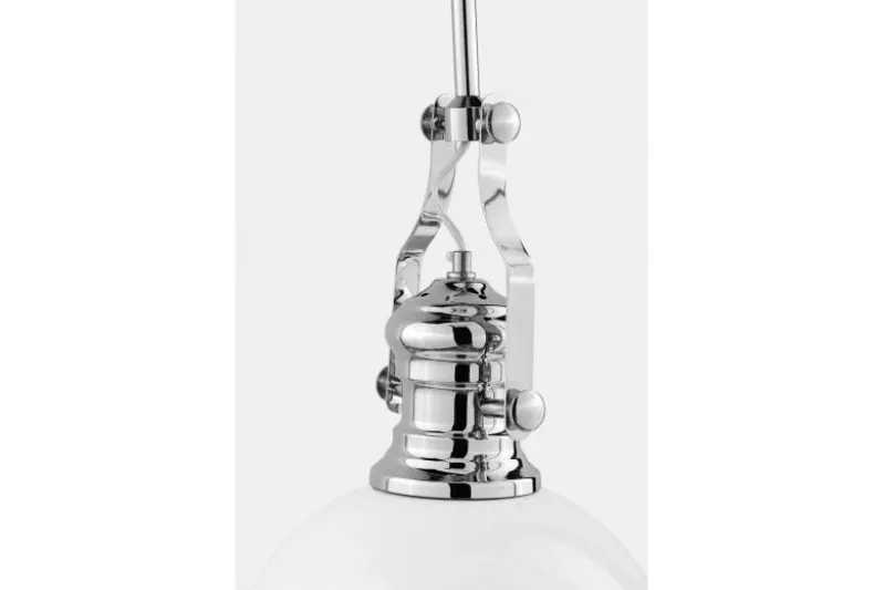 Lampadario a sospensione stile industriale Ettore Bianco