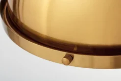 Lampadario a sospensione stile industriale Ettore Ottone