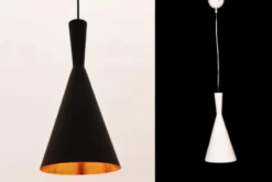 Lampadario a sospensione stile industriale Foggi 12A Bianco