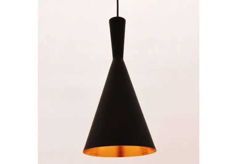 Lampadario a sospensione stile industriale Foggi 12A Nero