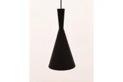 Lampadario a sospensione stile industriale Foggi 12A Nero