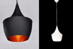 Lampadario a sospensione stile industriale Foggi 12B Bianco
