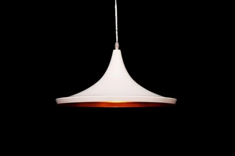 Lampadario a sospensione stile industriale Foggi 12C Bianco
