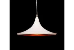 Lampadario a sospensione stile industriale Foggi 12C Bianco