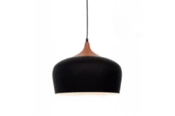 Lampadario a sospensione vintage CONSI Nero