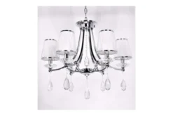 Lampadario di cristallo Dominni W6 Cromato