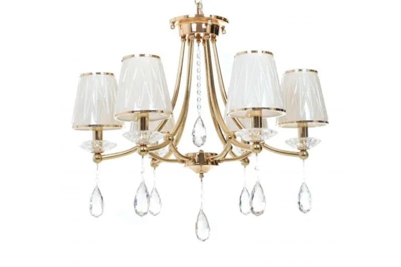 Lampadario di cristallo Dominni W6 Oro
