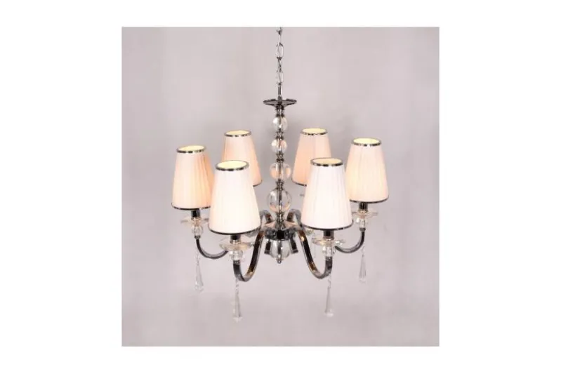 Lampadario di cristallo Federrica W6 Bianco