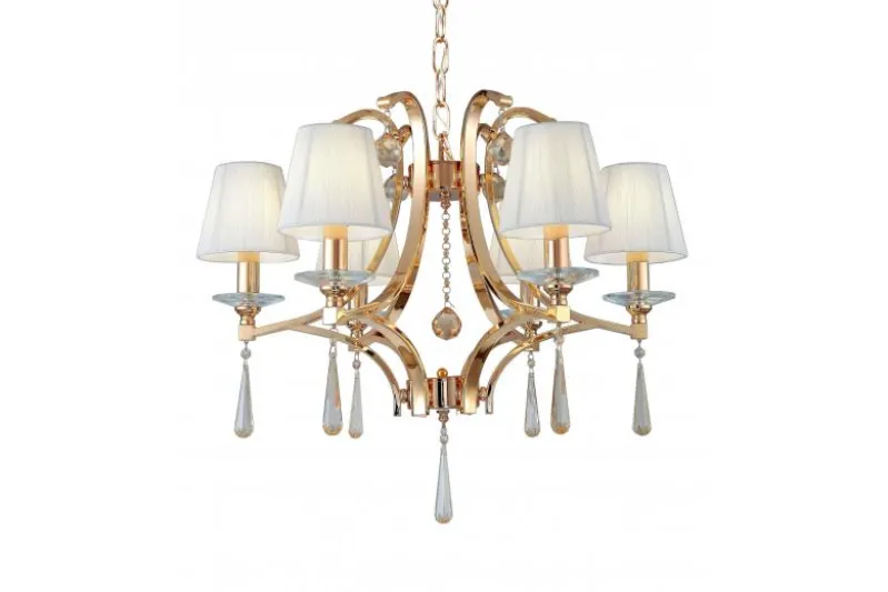 Lampadario di cristallo Venisia W6 Oro