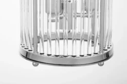 Lampadario di design moderno in metallo cromato e vetro BOSTON W3
