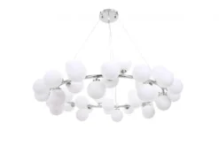 Lampadario di design moderno 40 luci MARSIADA W40 Cromato