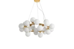 Lampadario di design moderno 25 luci MARSIADA W25 Oro